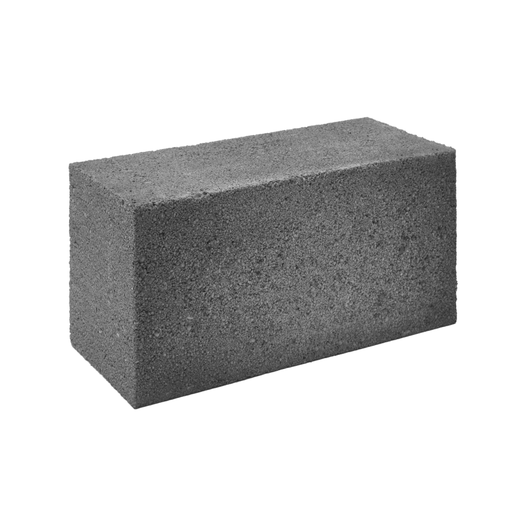 Side view of a Lignalite Block.