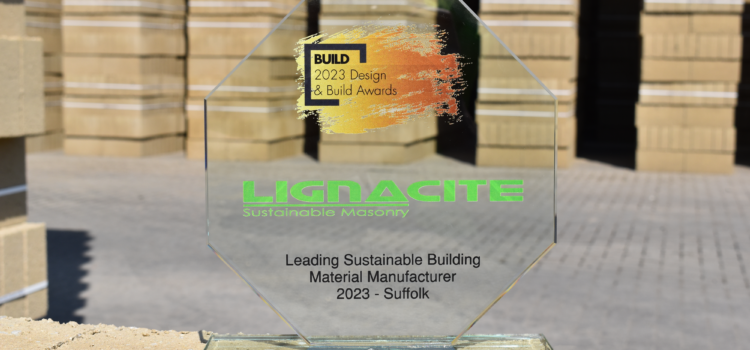 Lignacite named Leading Sustainable Building Material Manufacturer 2023 – Suffolk
